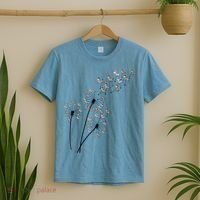 Dandelion Donkey Flower Floral Donkey Tree Lover Gift T-Shirt thumb 2