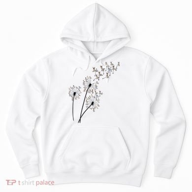 Dandelion Donkey Flower Floral Donkey Tree Lover Gift Hoodie