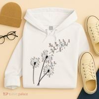 Dandelion Donkey Flower Floral Donkey Tree Lover Gift Hoodie thumb 4