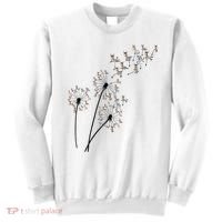 Dandelion Donkey Flower Floral Donkey Tree Lover Gift Sweatshirt thumb 0