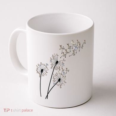 Dandelion Donkey Flower Floral Donkey Tree Lover Gift Coffee Mug
