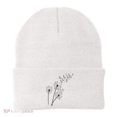 Dandelion Donkey Flower Floral Donkey Tree Lover Gift Beanie