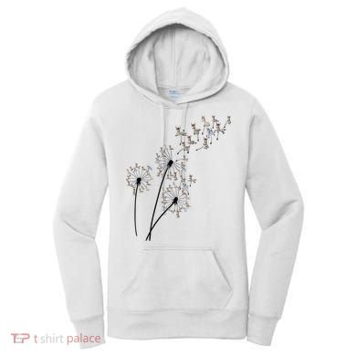 Dandelion Donkey Flower Floral Donkey Tree Lover Gift Women's Hoodie