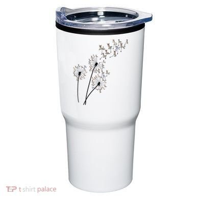 Dandelion Donkey Flower Floral Donkey Tree Lover Gift Tumbler