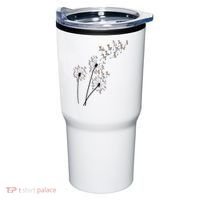Dandelion Donkey Flower Floral Donkey Tree Lover Gift Tumbler thumb 0