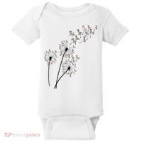 Dandelion Donkey Flower Floral Donkey Tree Lover Gift Baby Bodysuit thumb 0