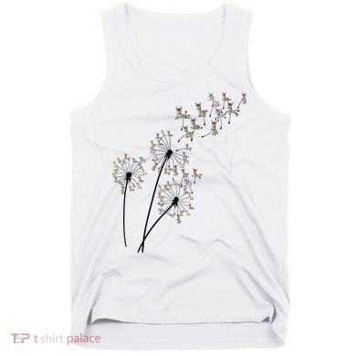 Dandelion Donkey Flower Floral Donkey Tree Lover Gift Tank Top