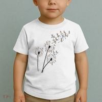 Dandelion Donkey Flower Floral Donkey Tree Lover Gift Toddler T-Shirt thumb 2