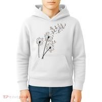 Dandelion Donkey Flower Floral Donkey Tree Lover Gift Kids Hoodie thumb 4
