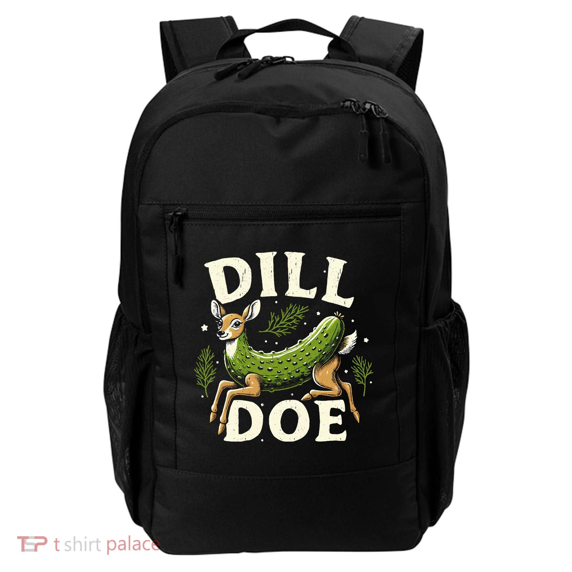 Dill Doe Funny Deer Pickle Backpack