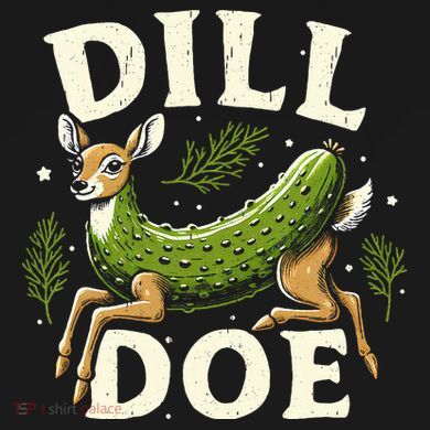 Dill Doe Funny Deer Pickle Tote Bag