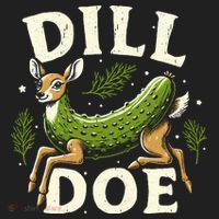 Dill Doe Funny Deer Pickle Tumbler thumb 3