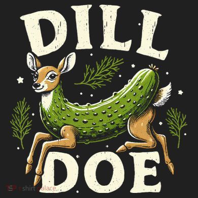 Dill Doe Funny Deer Pickle Women's Cooling Performance Crew T-Shirt