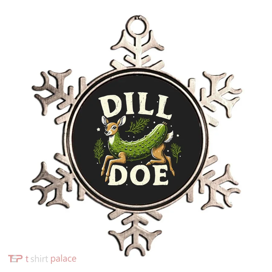 Dill Doe Funny Deer Pickle Ornament