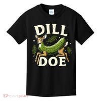 Dill Doe Funny Deer Pickle Kids T-Shirt thumb 0