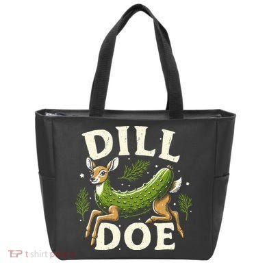 Dill Doe Funny Deer Pickle Tote Bag