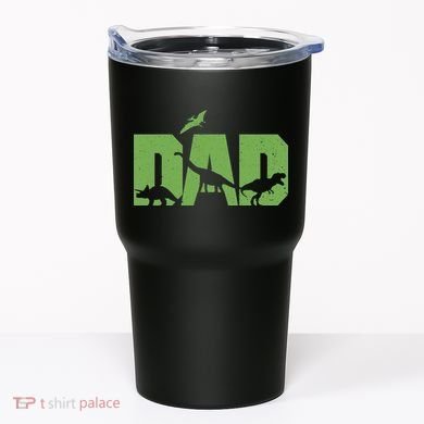 Dinosaur Dad Father's Day Tumbler