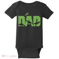 Dinosaur Dad Father's Day Baby Bodysuit thumb 0