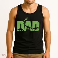 Dinosaur Dad Father's Day Tank Top thumb 3