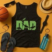 Dinosaur Dad Father's Day Tank Top thumb 4