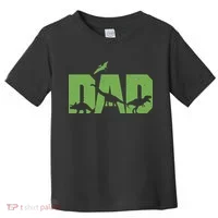 Dinosaur Dad Father's Day Toddler T-Shirt thumb 0