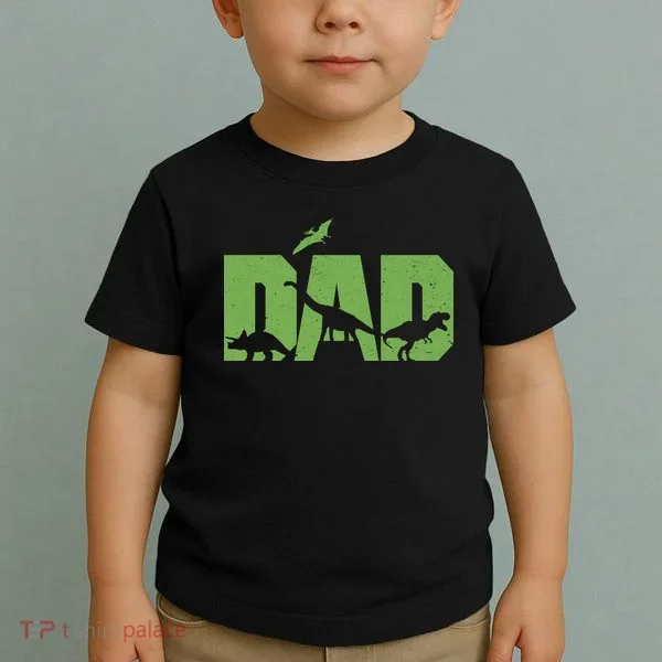 Dinosaur Dad Father's Day Toddler T-Shirt