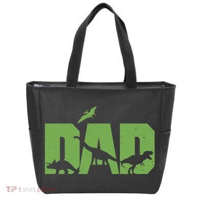 Dinosaur Dad Father's Day Tote Bag