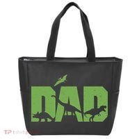 Dinosaur Dad Father's Day Tote Bag thumb 0