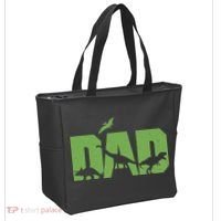 Dinosaur Dad Father's Day Tote Bag thumb 2