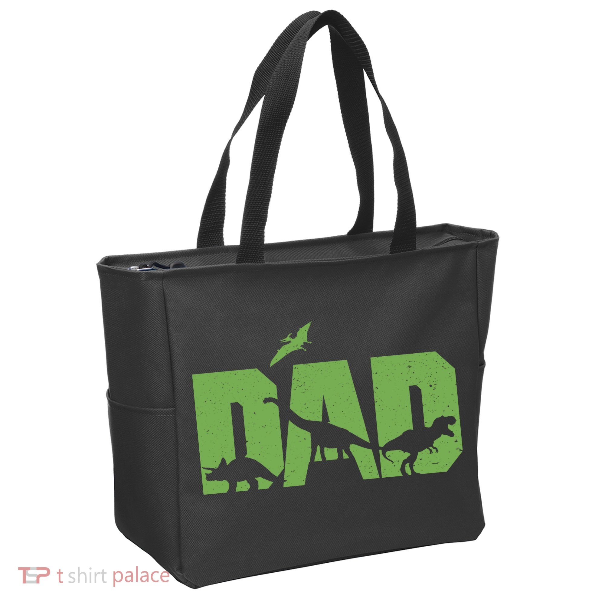 Dinosaur Dad Father's Day Tote Bag