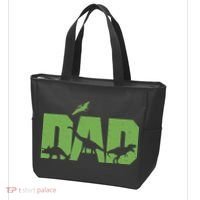 Dinosaur Dad Father's Day Tote Bag thumb 3