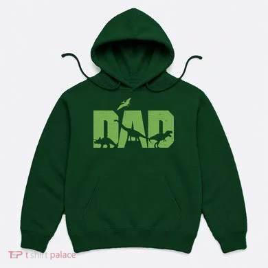 Dinosaur Dad Father's Day Hoodie