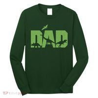 Dinosaur Dad Father's Day Long Sleeve Shirt thumb 0