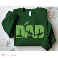 Dinosaur Dad Father's Day Sweatshirt thumb 2