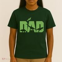 Dinosaur Dad Father's Day T-Shirt thumb 4