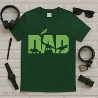 Dinosaur Dad Father's Day T-Shirt thumb 5