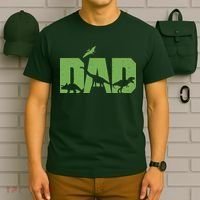 Dinosaur Dad Father's Day T-Shirt thumb 6