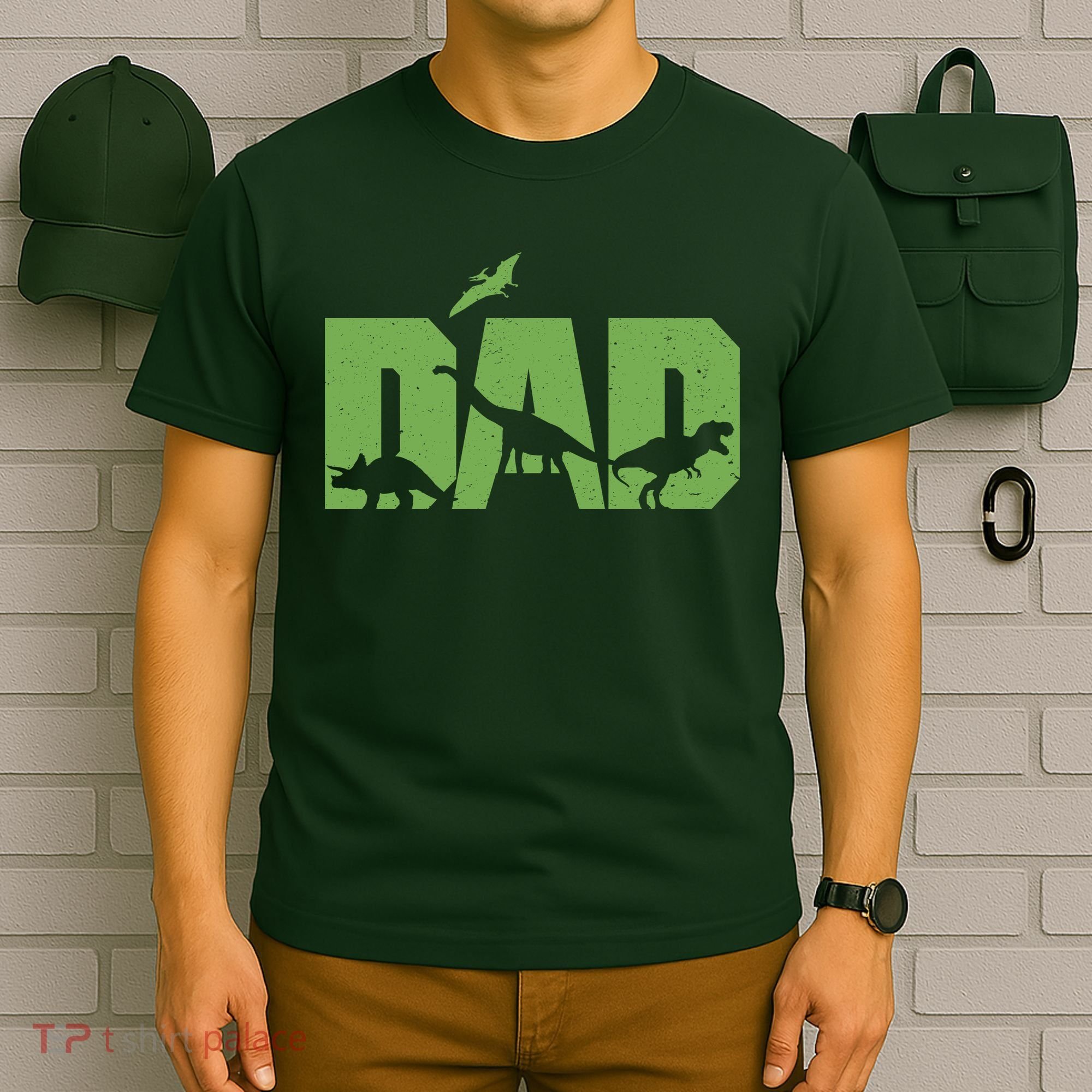 Dinosaur Dad Father's Day T-Shirt