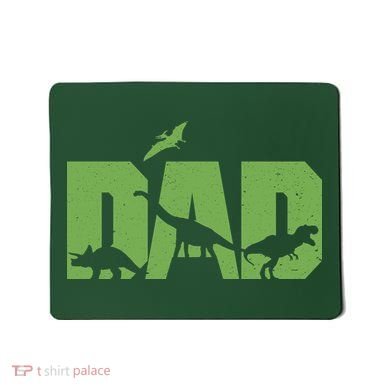 Dinosaur Dad Father's Day Mousepad