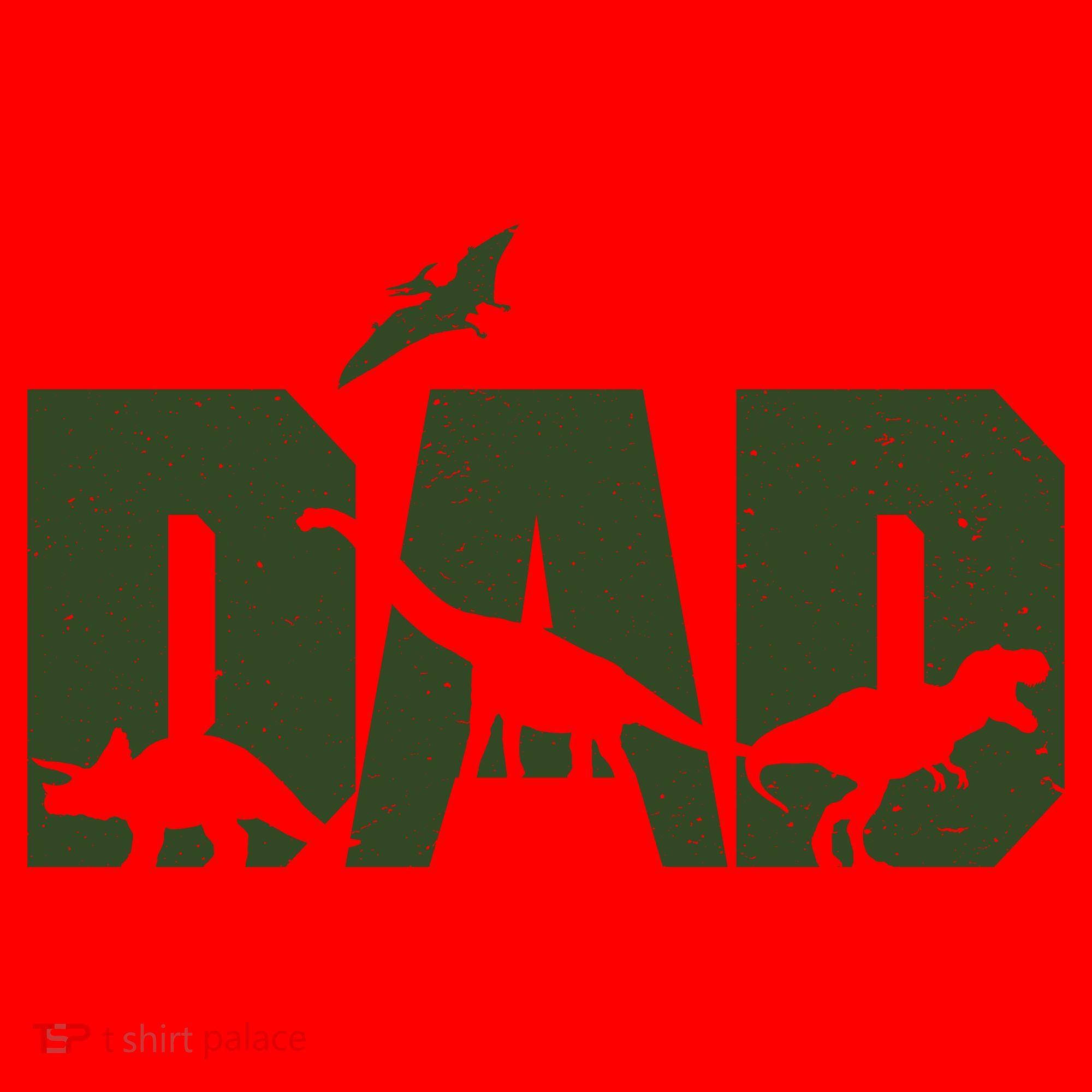Dinosaur Dad Father's Day Santa Hat