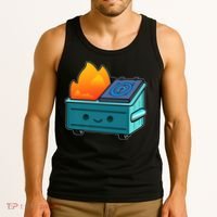 Democratic Dumpster Fire Tank Top thumb 3