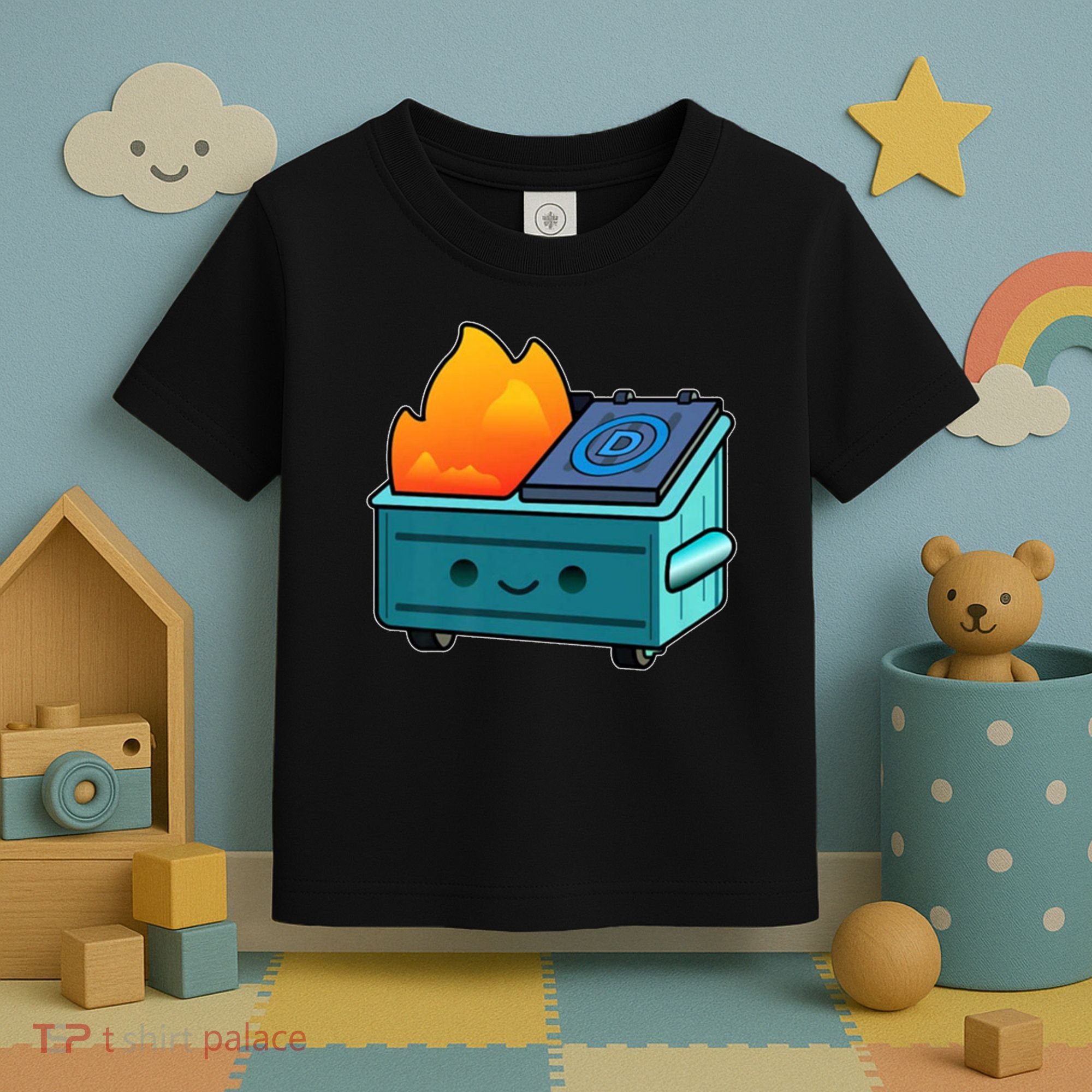 Democratic Dumpster Fire Toddler T-Shirt