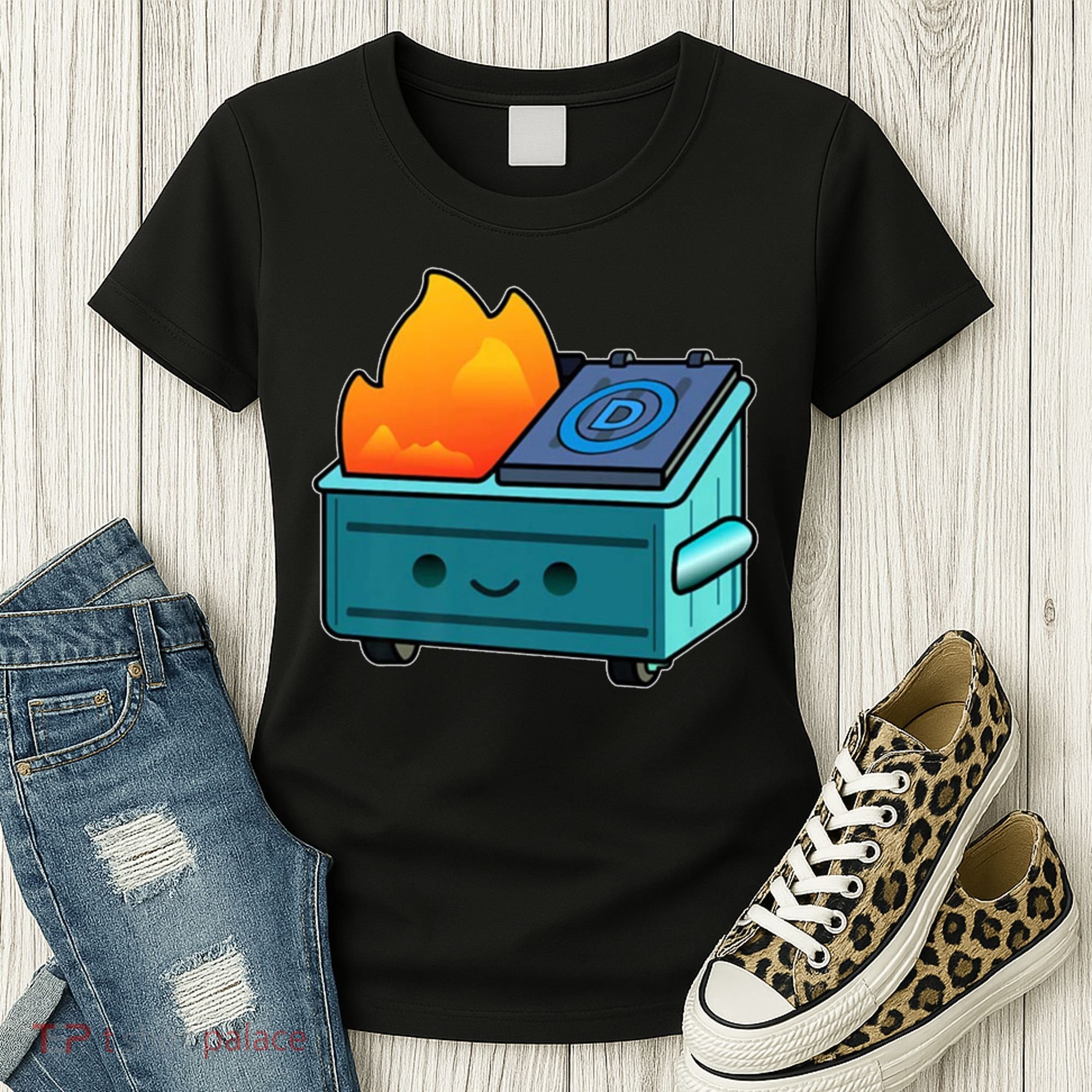 Democratic Dumpster Fire Women's T-Shirt