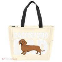 Dachshund Dad Father's Day Tote Bag thumb 0