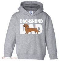 Dachshund Dad Father's Day Toddler Hoodie thumb 0