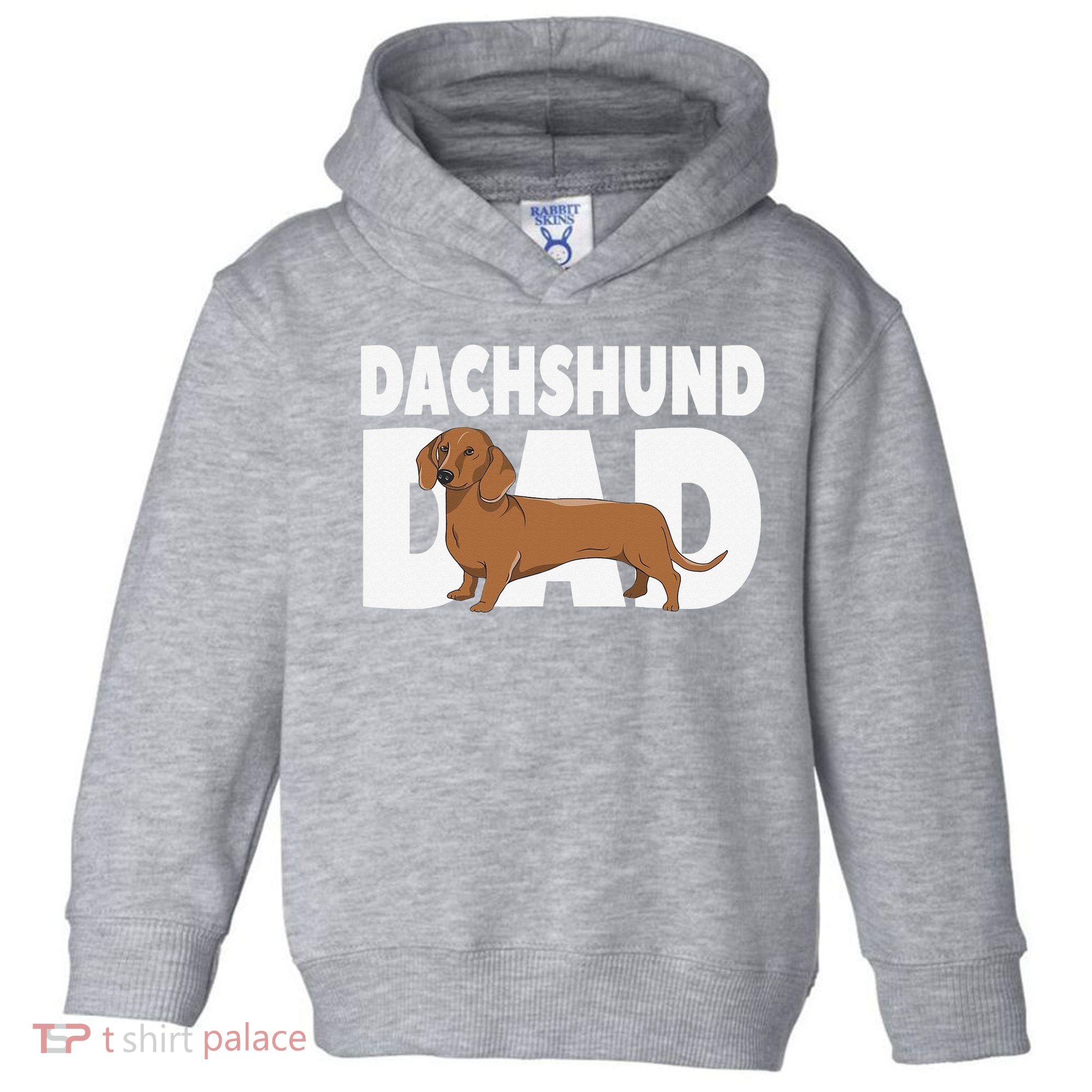 Dachshund Dad Father's Day Toddler Hoodie