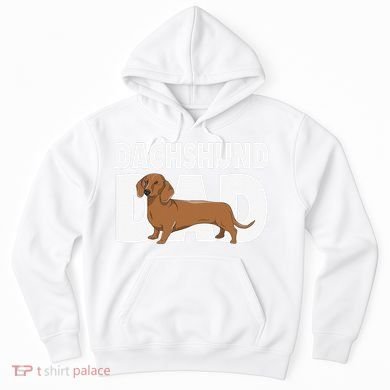 Dachshund Dad Father's Day Hoodie