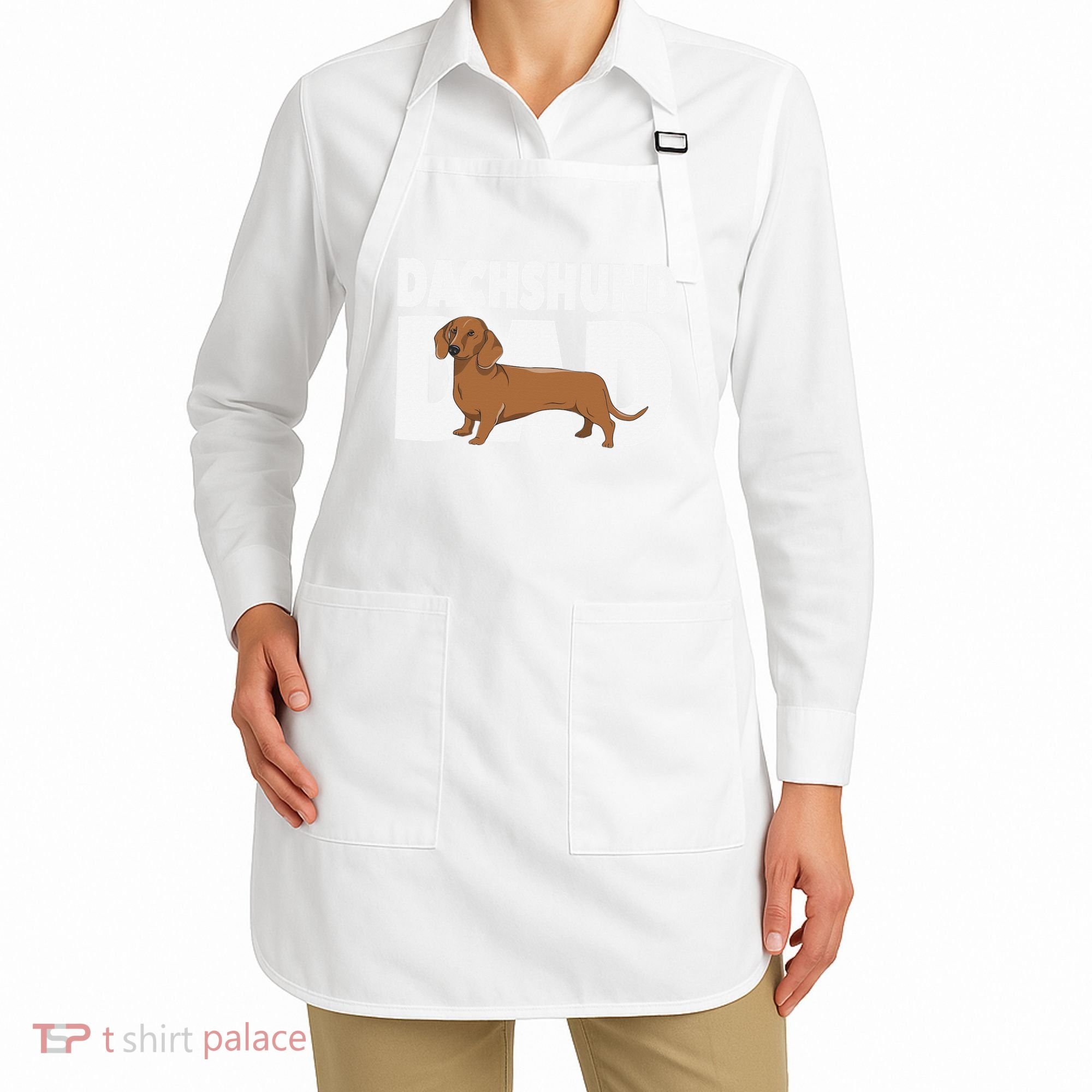 Dachshund Dad Father's Day Apron