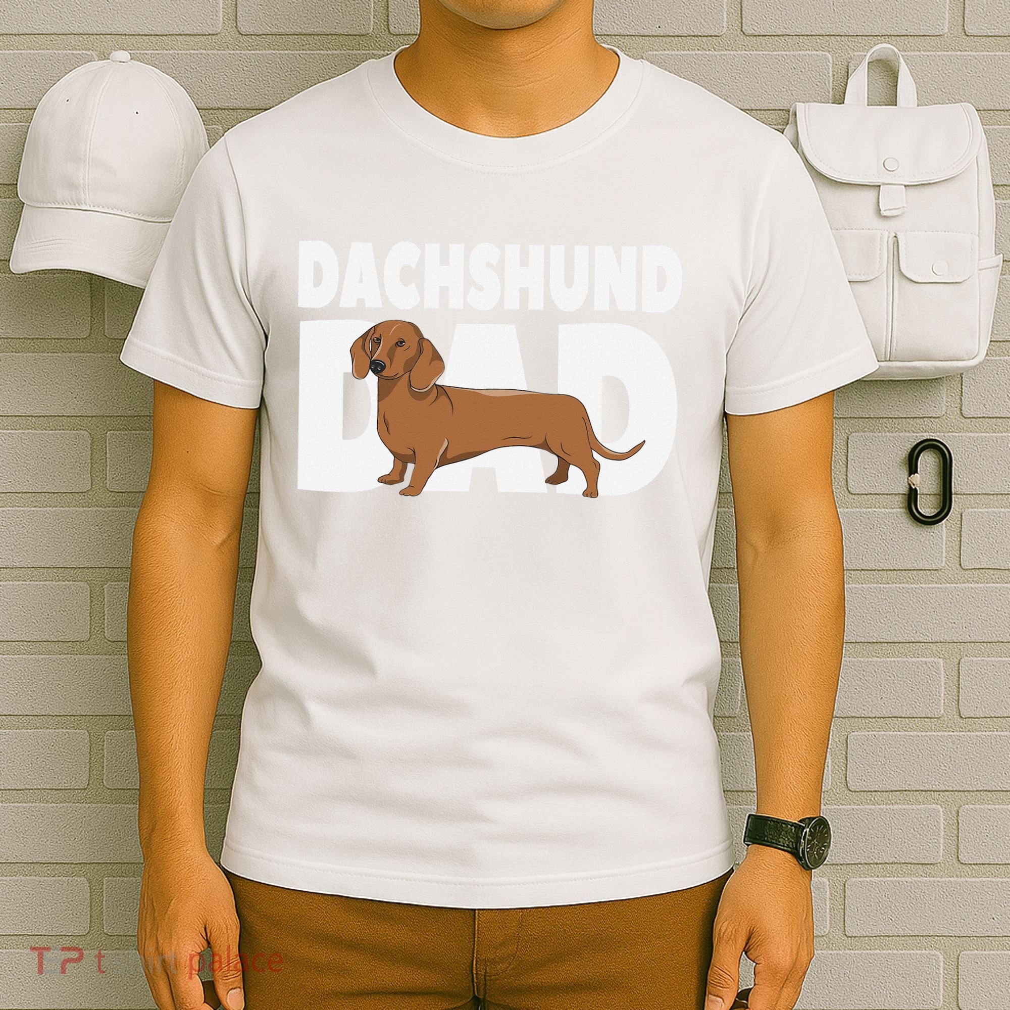 Dachshund Dad Father's Day T-Shirt