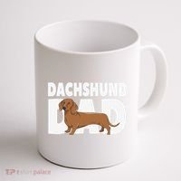 Dachshund Dad Father's Day Coffee Mug thumb 1